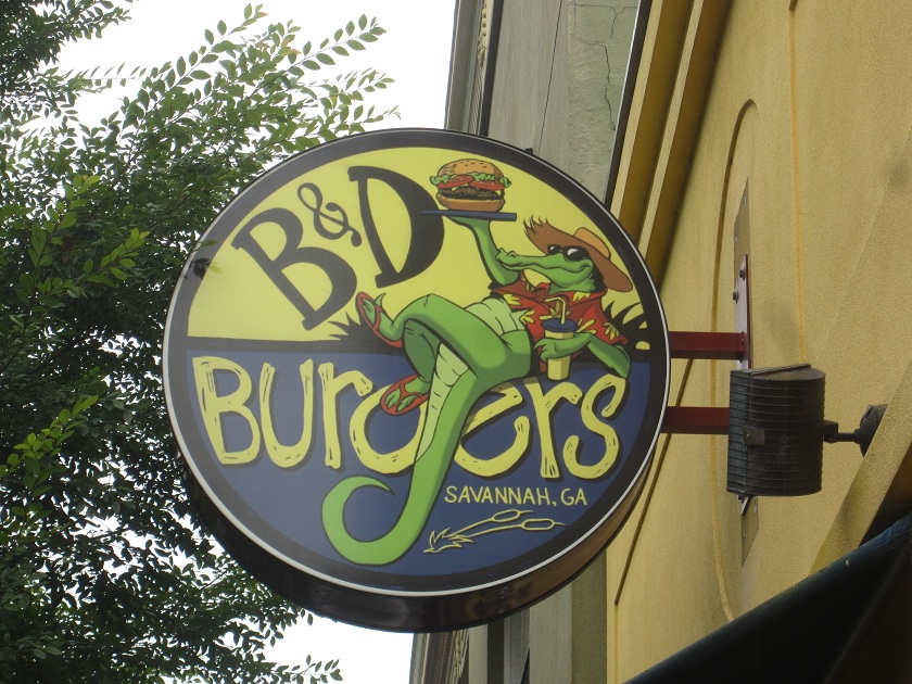 B & D Burgers, Savannah GA