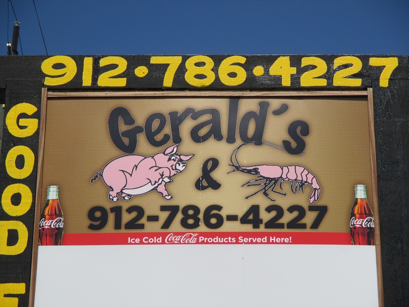 Gerald’s Pig and Shrimp, Tybee Island GA