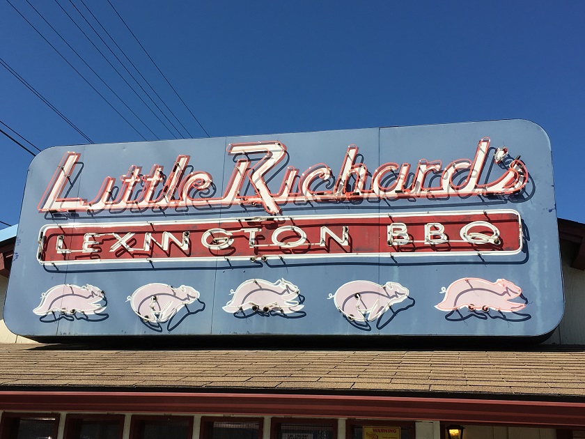 Little Richard’s Lexington BBQ, Winston-Salem NC