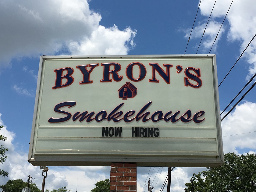 Byron’s Smokehouse, Auburn AL