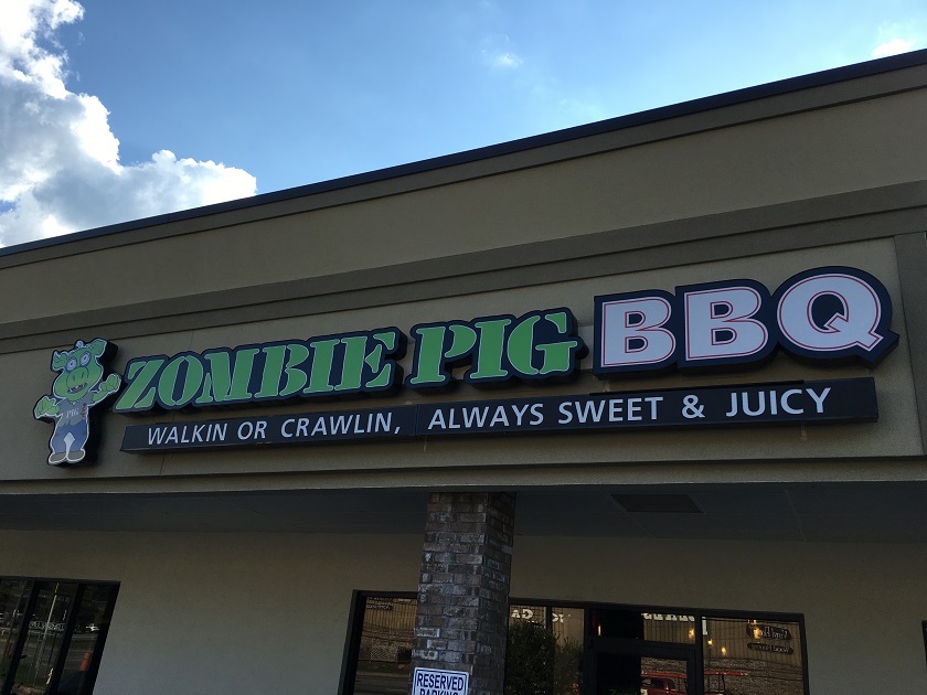 Zombie Pig BBQ, Columbus GA