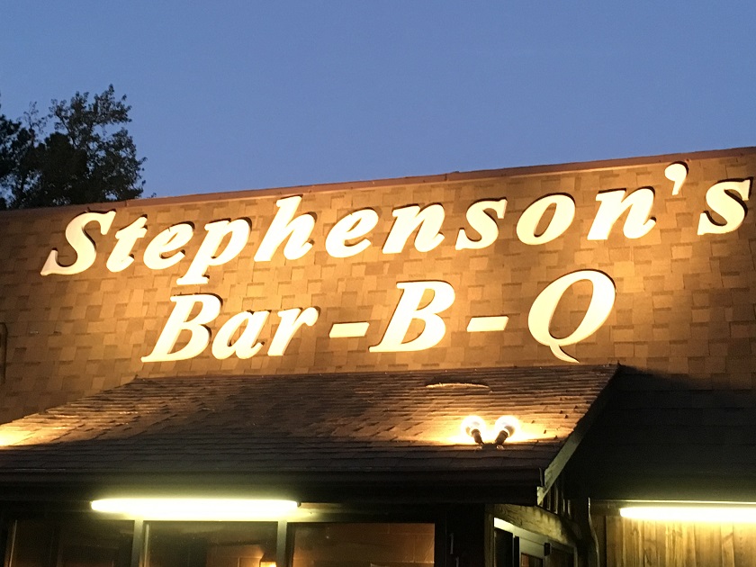 Stephenson’s Bar-B-Q, Willow Spring NC